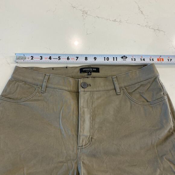 Lafayette 148 Tan Women's Slacks Pants Size 10 - Picture 9 of 11